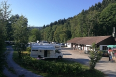 Camping Alpirsbach / Blick über den Platz