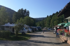 Camping Alpirsbach / Blick über den Platz