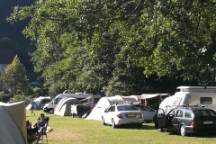 Camping Alpirsbach / Blick über den Platz