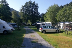 Camping Alpirsbach / Blick über den Platz
